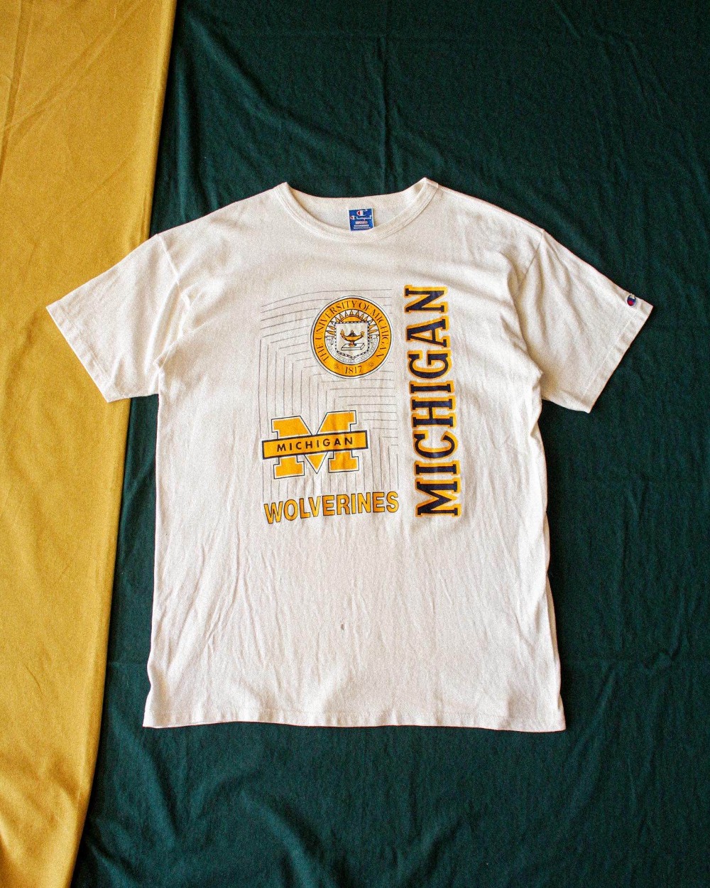 1980&#039;s Champion MICHIGAN State Univ. T-Shirt (100-104size)
