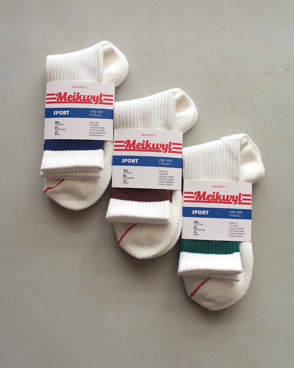 Meikwyl AirFlow Full Pile Socks (Mens Free)