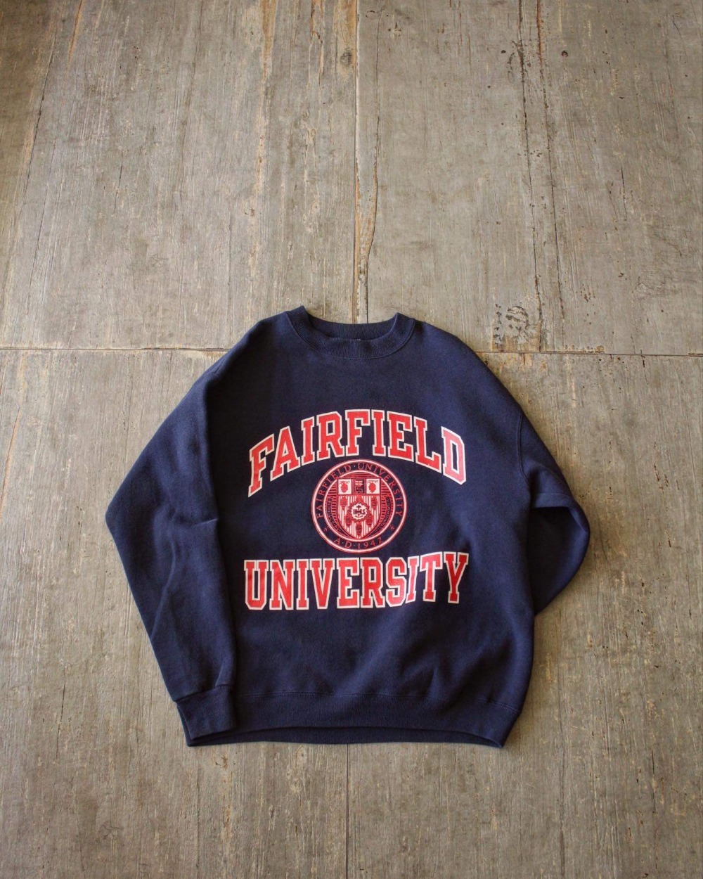 1990&#039;s Champion FAIRFIELD Univ. Sweatshirt (loose 100size)