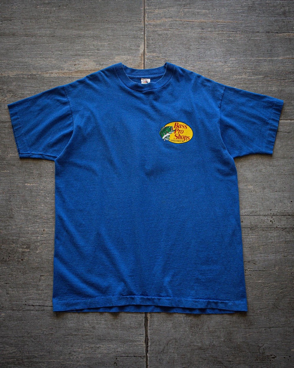 1990&#039;s Fruit of the Loom BASS Single-stitch T-Shirt (loose 105size)